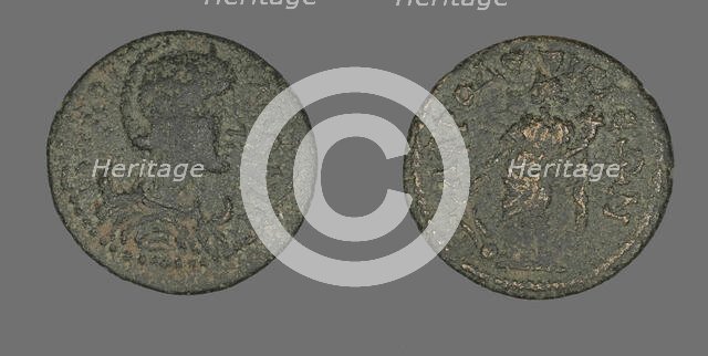 Coin Portraying Salonina, 253-268. Creator: Unknown.