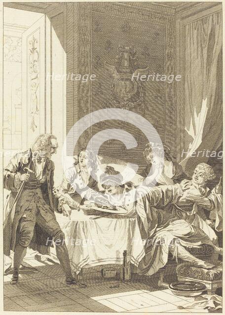 Le glouton, 1794. Creator: Jean Baptiste Blaise Simonet.