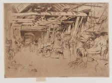 Wheelwright, 1879-1880. Creator: James Abbott McNeill Whistler.
