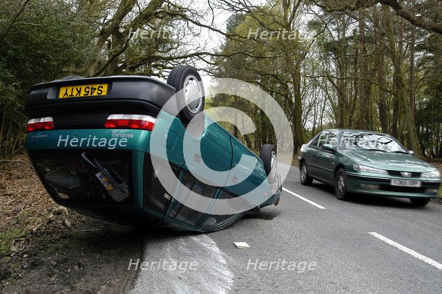 1998 Suzuki Swift Accident in 2004 Artist: Unknown.