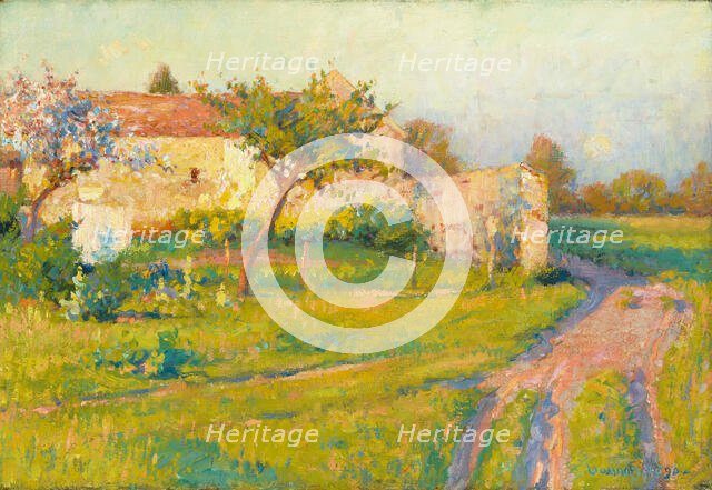 Spring in France, 1890. Creator: Robert William Vonnoh.