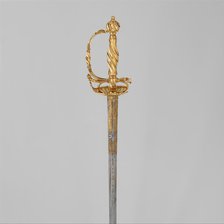 Smallsword, German or Dutch, ca. 1750-60. Creator: Unknown.