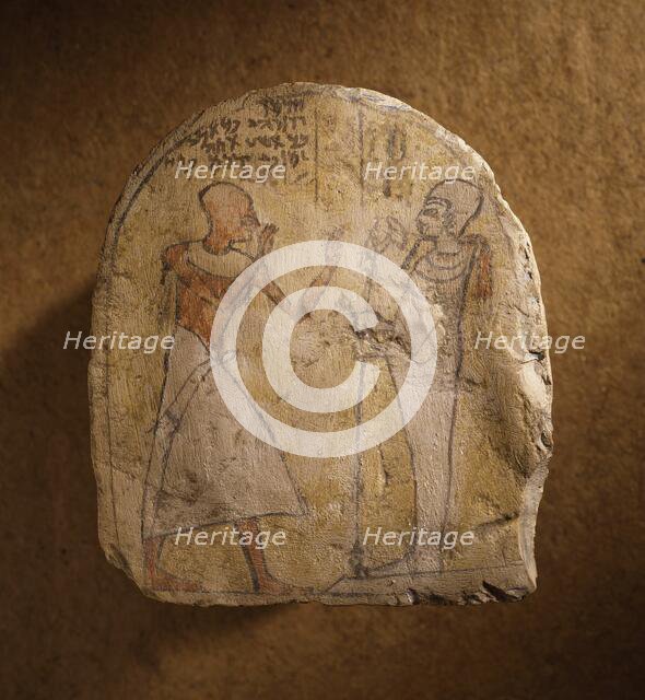 Stela of Ptah, Ramesside Period (about 1307-1070 BCE). Creator: Unknown.