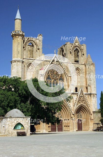 Lala Mustafa Pasha Mosque, Famagusta, North Cyprus.
