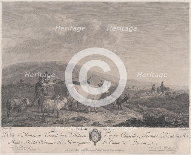 The Fresh Morning, late 18th, early 19th century. Creator: François Godefroy.