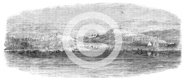 The War in New Zealand: Rangariri, from the Waikato, 1864. Creator: Unknown.