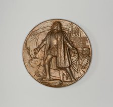World's Columbian Exposition Commemorative Medal, 1892/93. Creator: Augustus Saint-Gaudens.