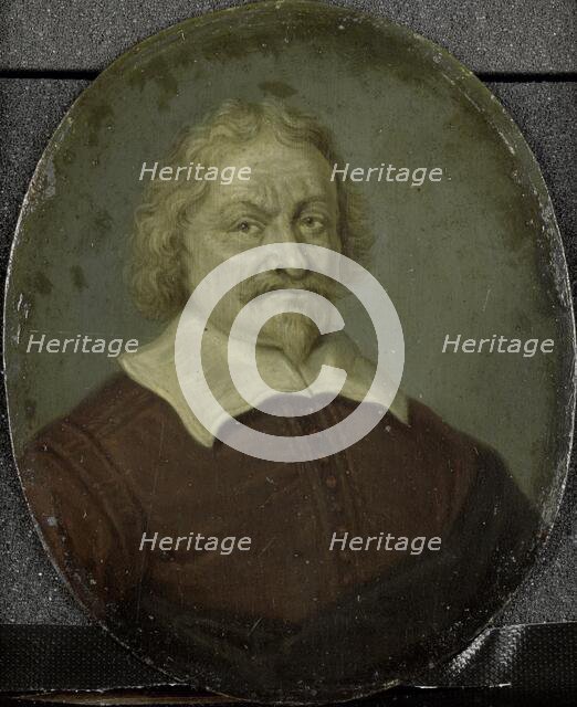 Portrait of David or Daniel Lingelbach I, Founder of the  Nieuwe Doolhof (New Labyringh), Amsterdam, Creator: Arnoud van Halen.