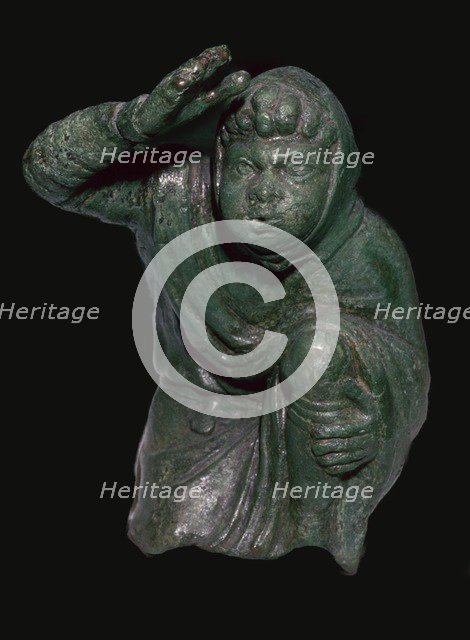 Statuette of a slave kneeling. Artist: Unknown