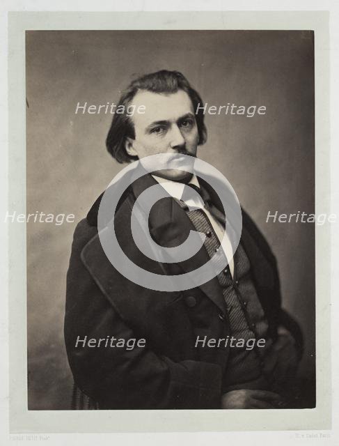 Gustave Doré, 1860. Creator: Pierre Petit (French, 1832-1909).