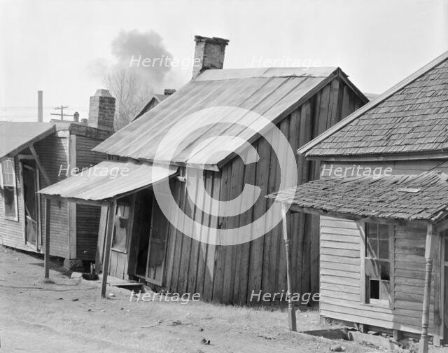 Negro houses, Mississippi, 1936. Creator: Walker Evans.