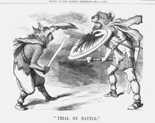 'Trial by Battle', 1877. Artist: Joseph Swain