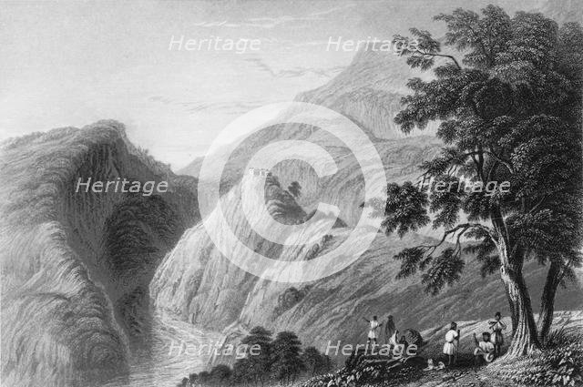 'View near Kursalee', 1838. Creator: George Francis White.