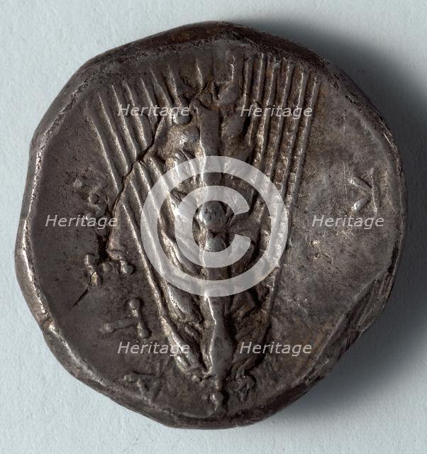 Stater: Ear of Corn (reverse), 375-340 BC. Creator: Unknown.