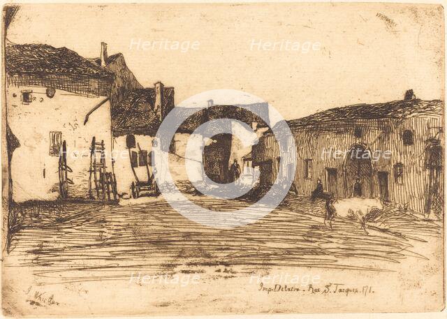 Liverdun, 1858. Creator: James Abbott McNeill Whistler.