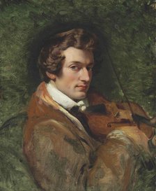 Portrait of the composer Charles-Auguste de Bériot (1802-1870), .