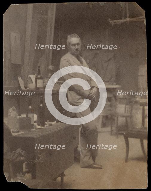 Self-Portrait, 1889-94., 1889-94. Creator: Thomas Eakins.