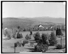 Presidential Range from Maplewood Hotel i.e. House, White Mountains, N.H., c1904. Creator: Unknown.