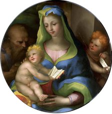 The Virgin and Child with the Infant Saint John and Saint Jerome, 1523. Creator: Domenico Beccafumi.