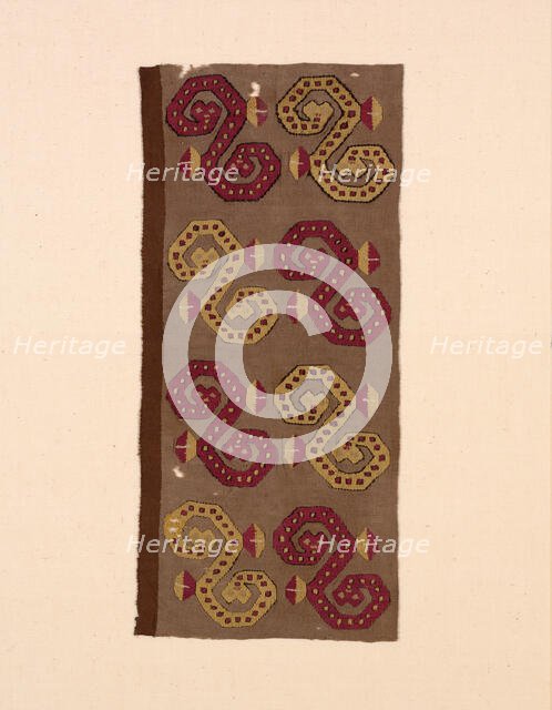 Fragment, Peru, A.D. 1000/1476. Creator: Unknown.