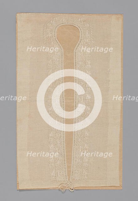 Neck Insert, Levkás, 18th century. Creator: Unknown.