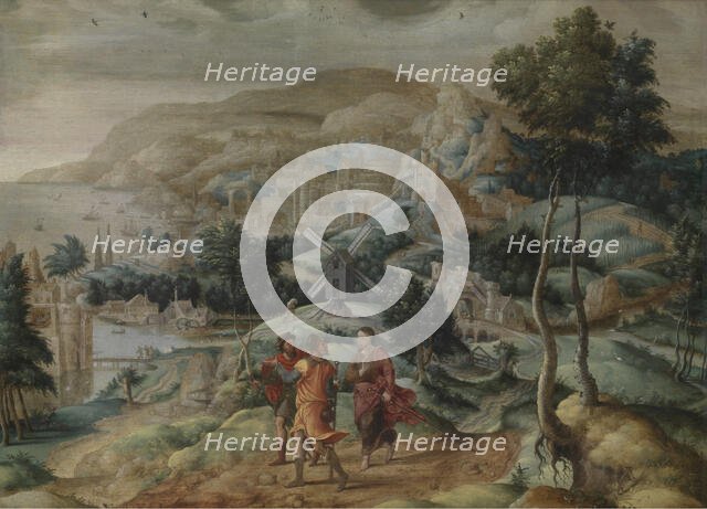 The Journey to Emmaus. Creator: Lucas Gassel.