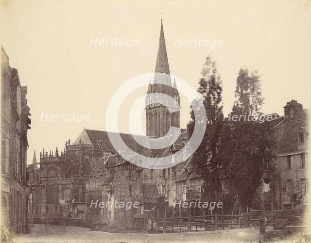 St. Pierre, Caen, 1856. Creator: Alfred Capel-Cure.