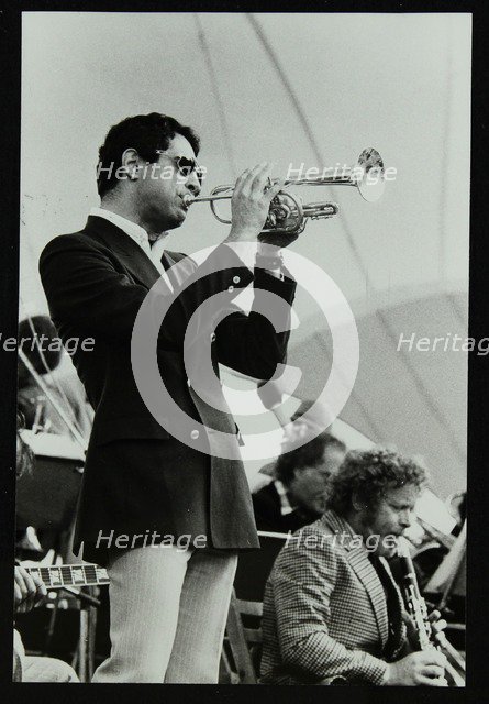 Dick Sudhalter and Bob Wilber playing at the Capital Radio Jazz Festival, London, 1979. Artist: Denis Williams