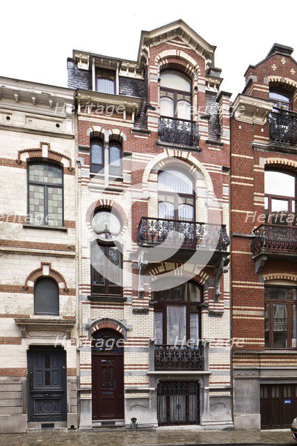 Mison Kwachet, 51 Rue Van Campenhout, Brussels, Belgium, (1901), c2014-2017. Artist: Alan John Ainsworth.