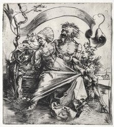 The Ravisher, c. 1495. Creator: Albrecht Dürer (German, 1471-1528).