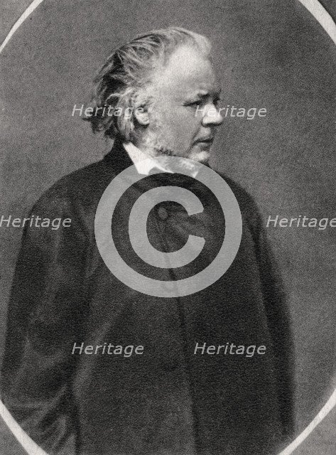 Honore Daumier, French artist, 1868. Artist: Unknown