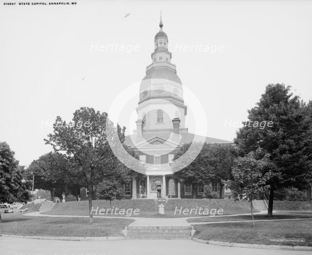 State capitol, Annapolis, Md., c1903. Creator: Unknown.