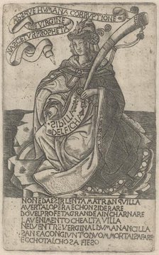 Delphian Sibyl, early 15th century. Creator: Unknown.