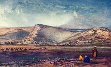 'The Hills Round Nazareth from the Plain of Esdraelon', 1902. Creator: John Fulleylove.