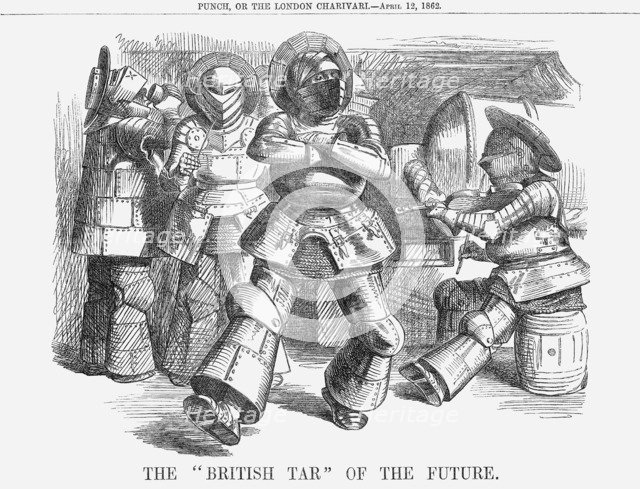 'The British Tar of The Future', 1862. Artist: Unknown