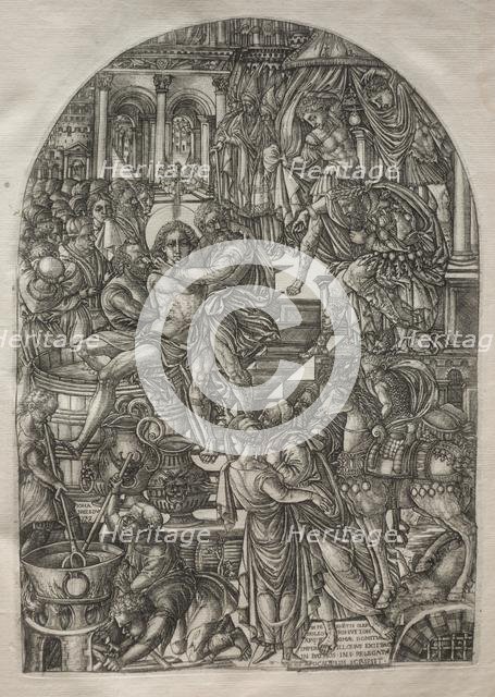 The Apocalypse: The Martyrdom of St. John the Evangelist, 1546-1556. Creator: Jean Duvet (French, 1485-1561).