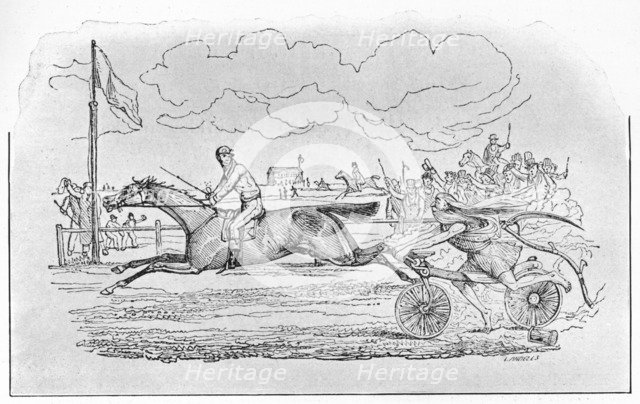 'The Squire Beating Time', 19th century, (1911). Artist: Unknown.