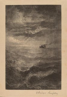 At Sea, c. 1883. Creator: Elbridge Kingsley.