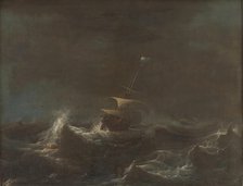 A Storm, 1646-1708. Creator: Ludolf Backhuysen I.