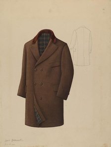 Man's Coat, 1937. Creator: Louis Maldarelli.