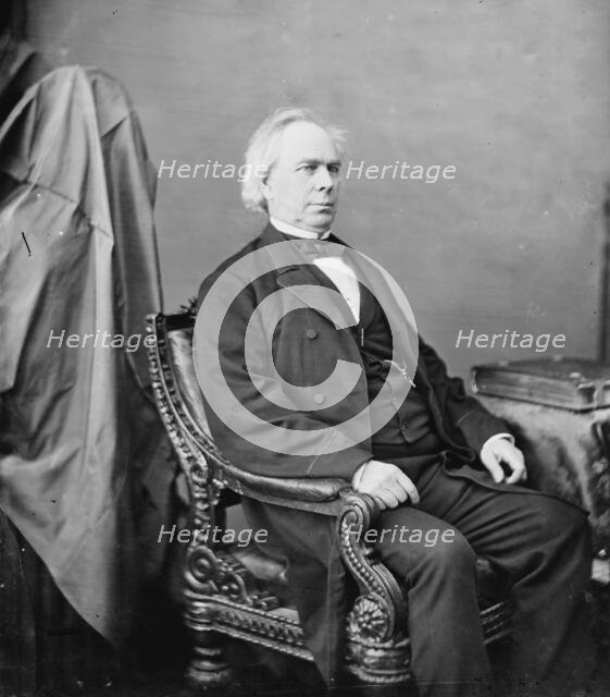 Ginery Twichell of Massachusetts, between 1860 and 1875. Creator: Unknown.