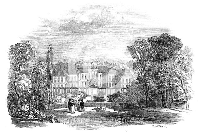 Friedenstahl - from His Royal Highness Prince Albert's drawing, 1845. Creator: W. J. Linton.