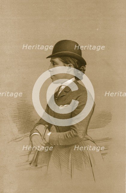 'The Countess of Yarborough', 1879. Creator: Vincent Brooks Day & Son.