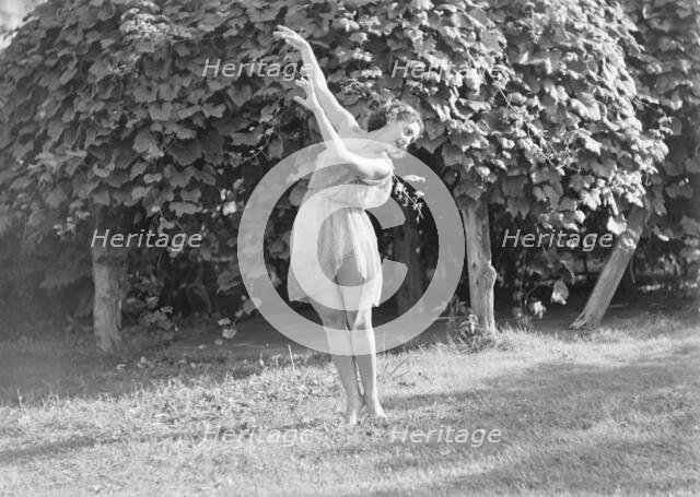 Elizabeth Duncan dancers and children, 1936 Creator: Arnold Genthe.