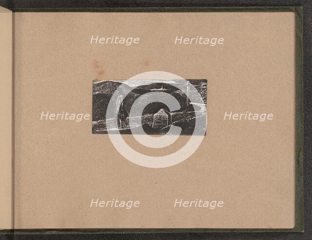 Colinet's Journey, 1821. Creator: William Blake.