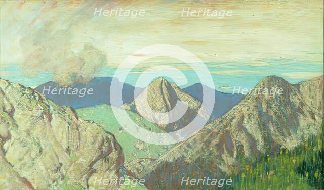 Helvellyn and Cachedicam, c1920s. Creator: Charles John Holmes.