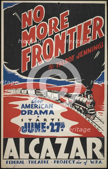 No More Frontier, [193-]. Creator: Unknown.