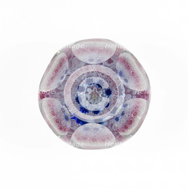 Paperweight, Birmingham, c. 1848-49. Creator: George Bacchus & Sons.