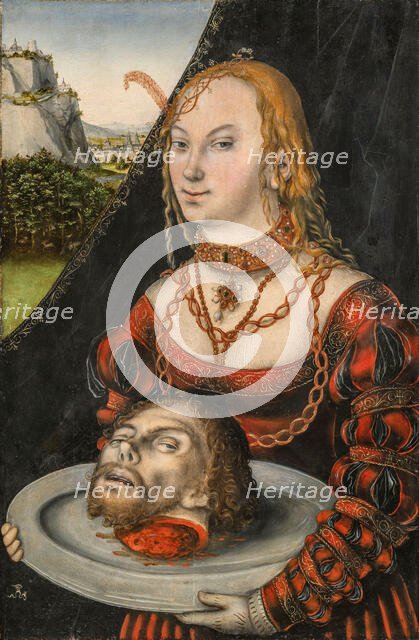 Salomé, c.1540. Creator: Cranach, Lucas, the Younger (1515-1586).