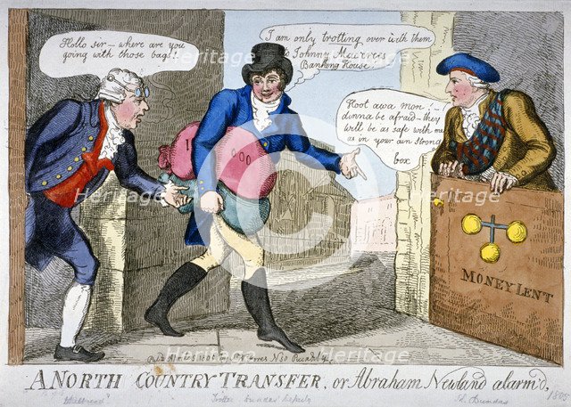 'A North Country Transfer...', 1805. Artist: Unknown